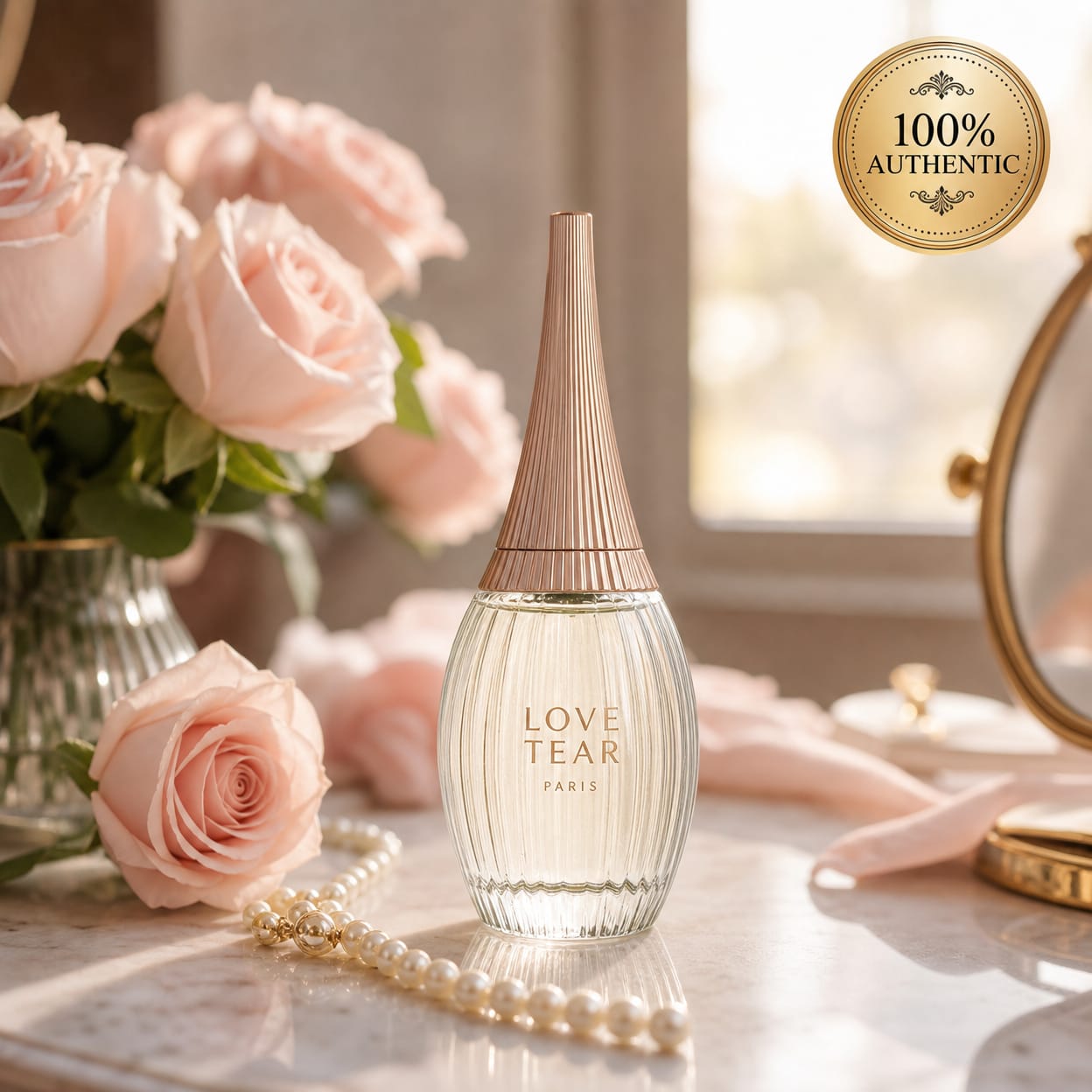 Love Tear Paris – Eau de Parfum Natural Spray | 100ml | 3.4 fl.oz